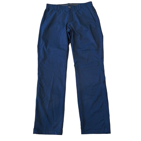 Under Armour Men's The Showdown Golf Pant Navy Size 30 - Picture 2 of 9